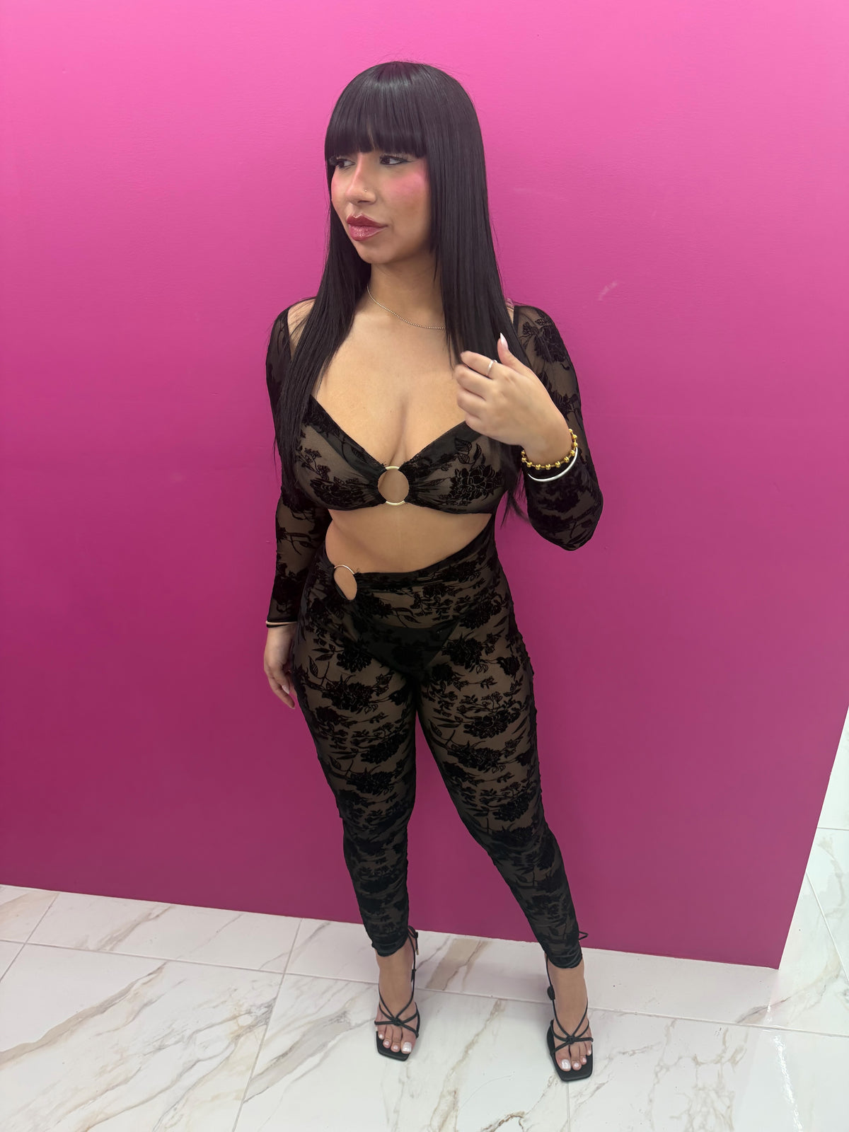 “Dark Romance” Lace Jumpsuit