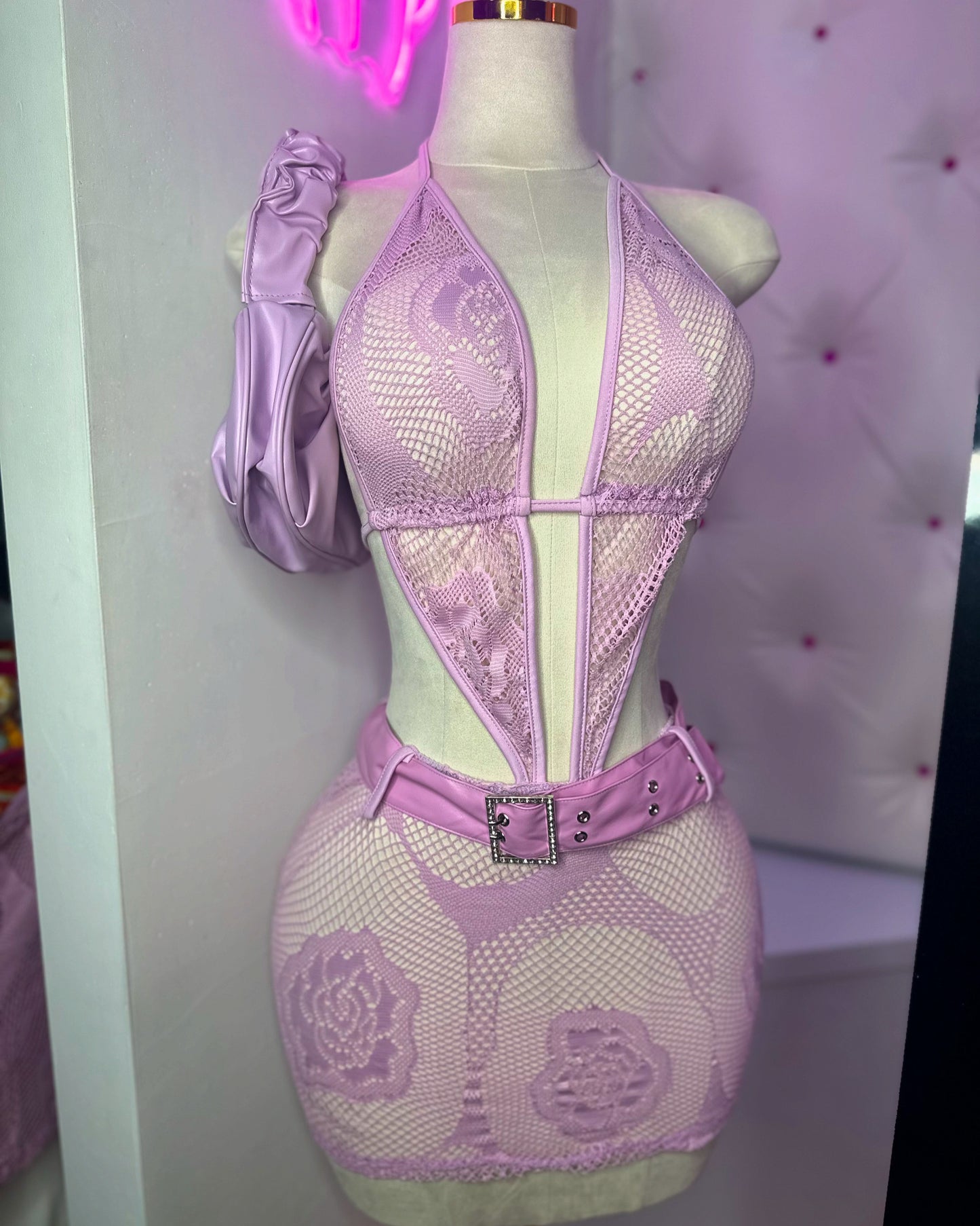 Lavanda Lace Dress