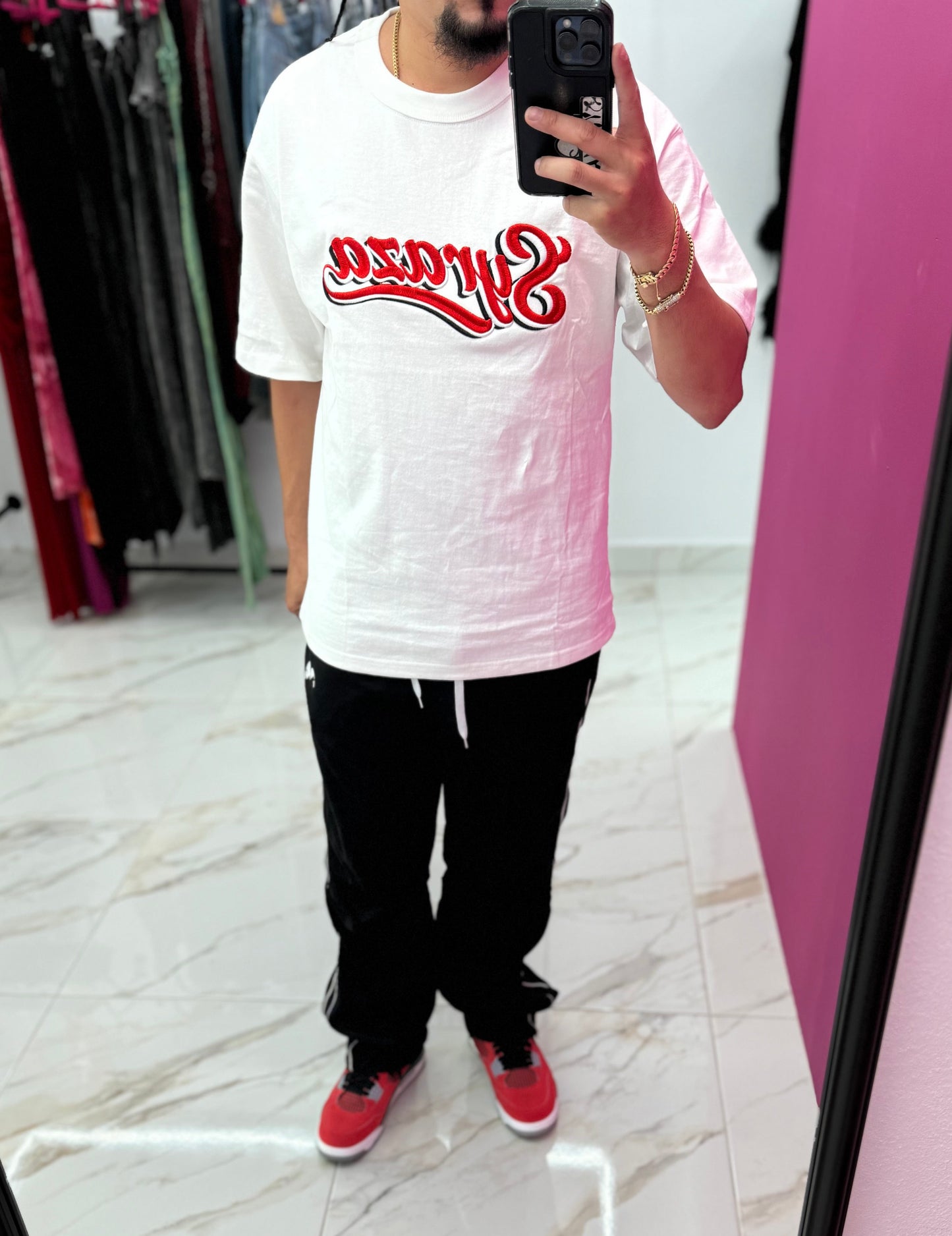 Red Logo Men’s T-shirt