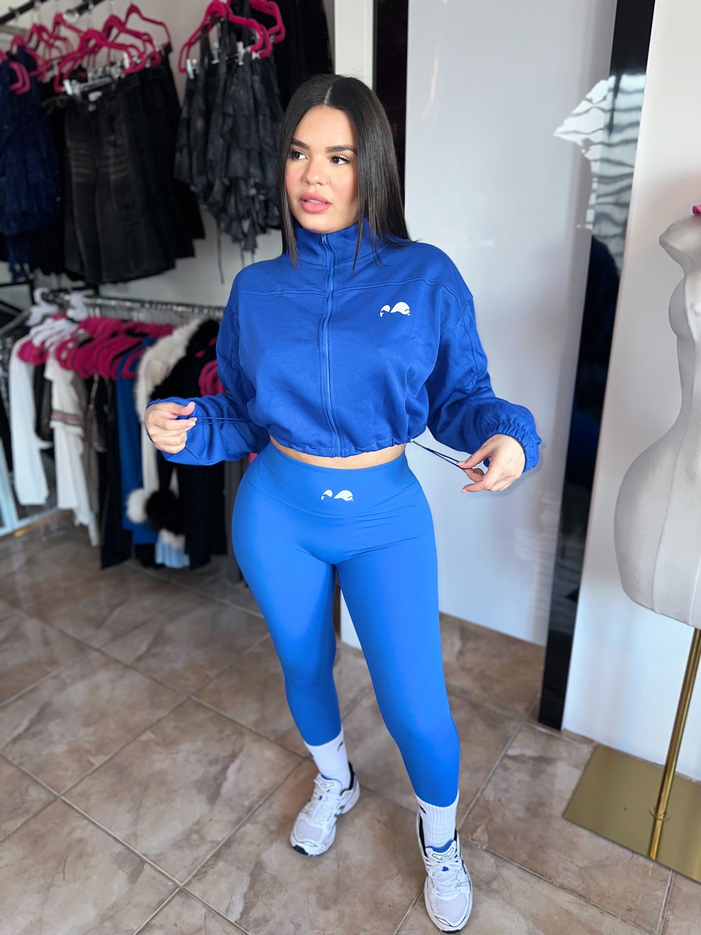 Royal Blue Jacket Set