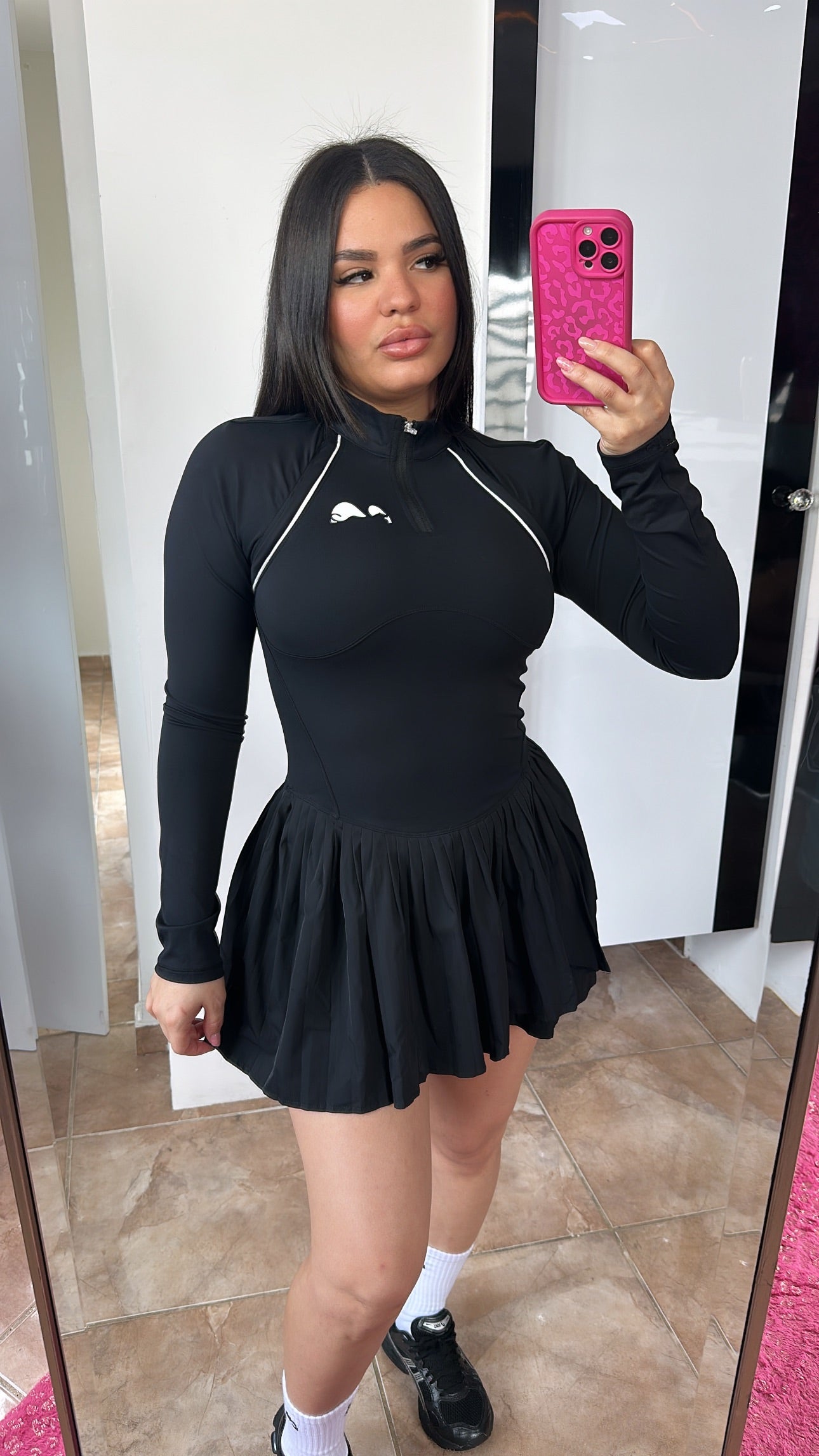 Multi-use Black Tennis Dress