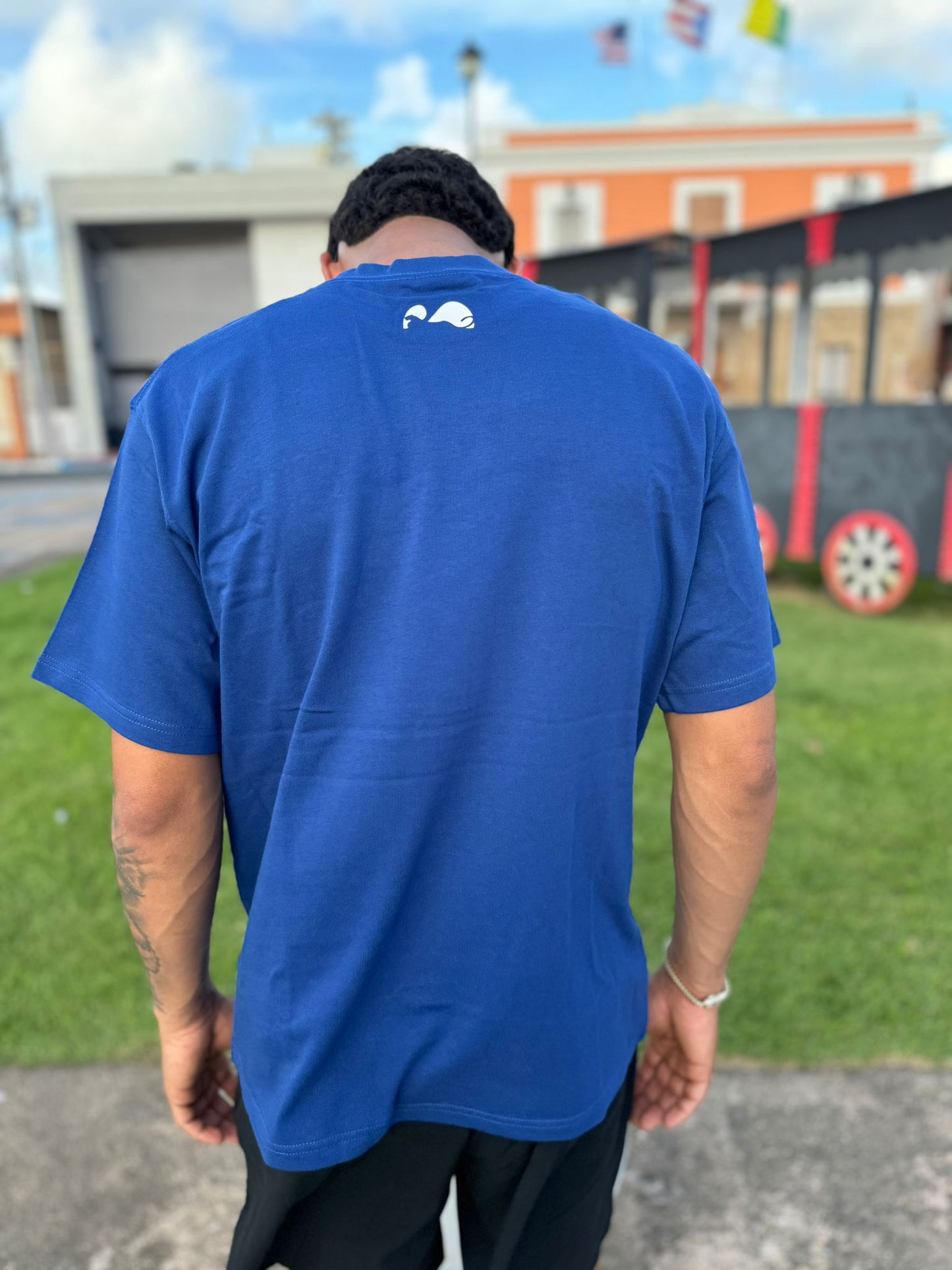 Royal Blue Oversize Men’s T-Shirt