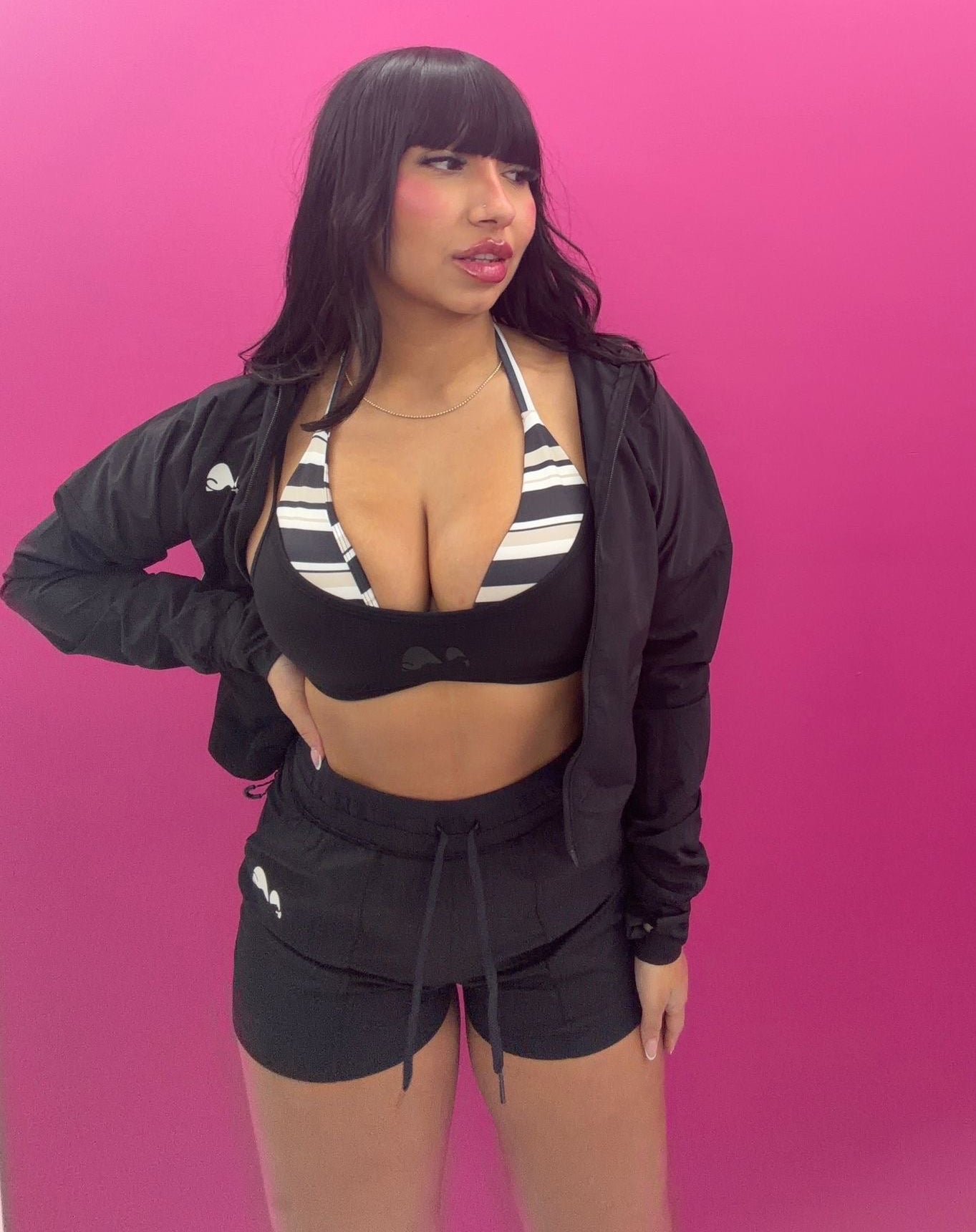 Black Active Shorts