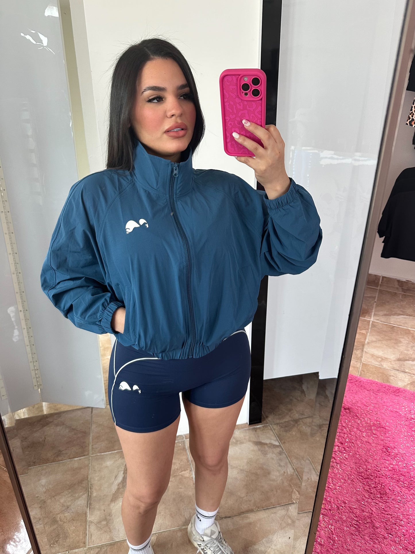 Navy Bomber Jacket