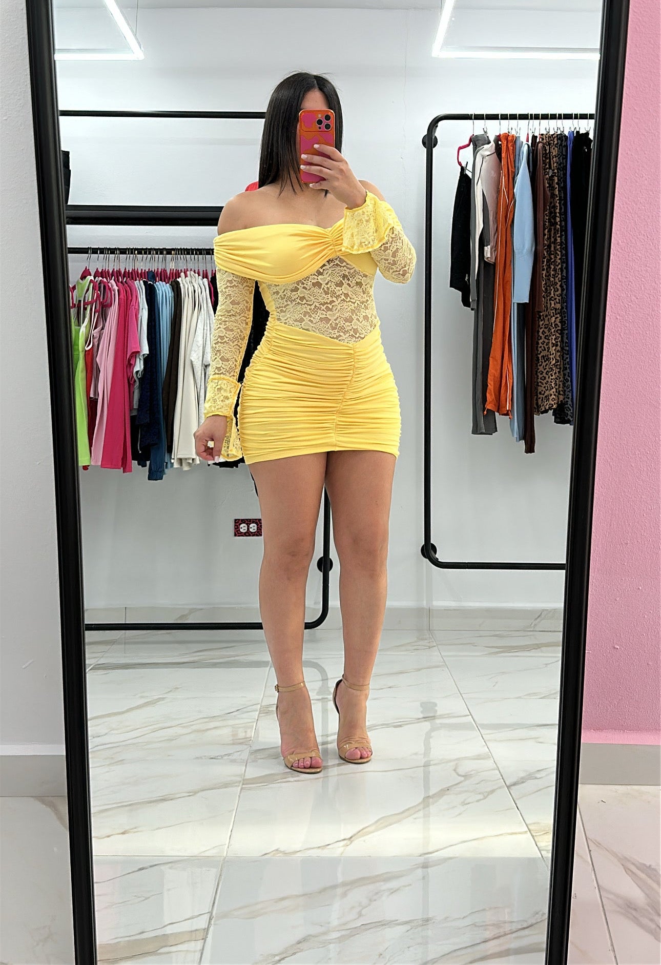 “Lemon Kiss” Mini Dress