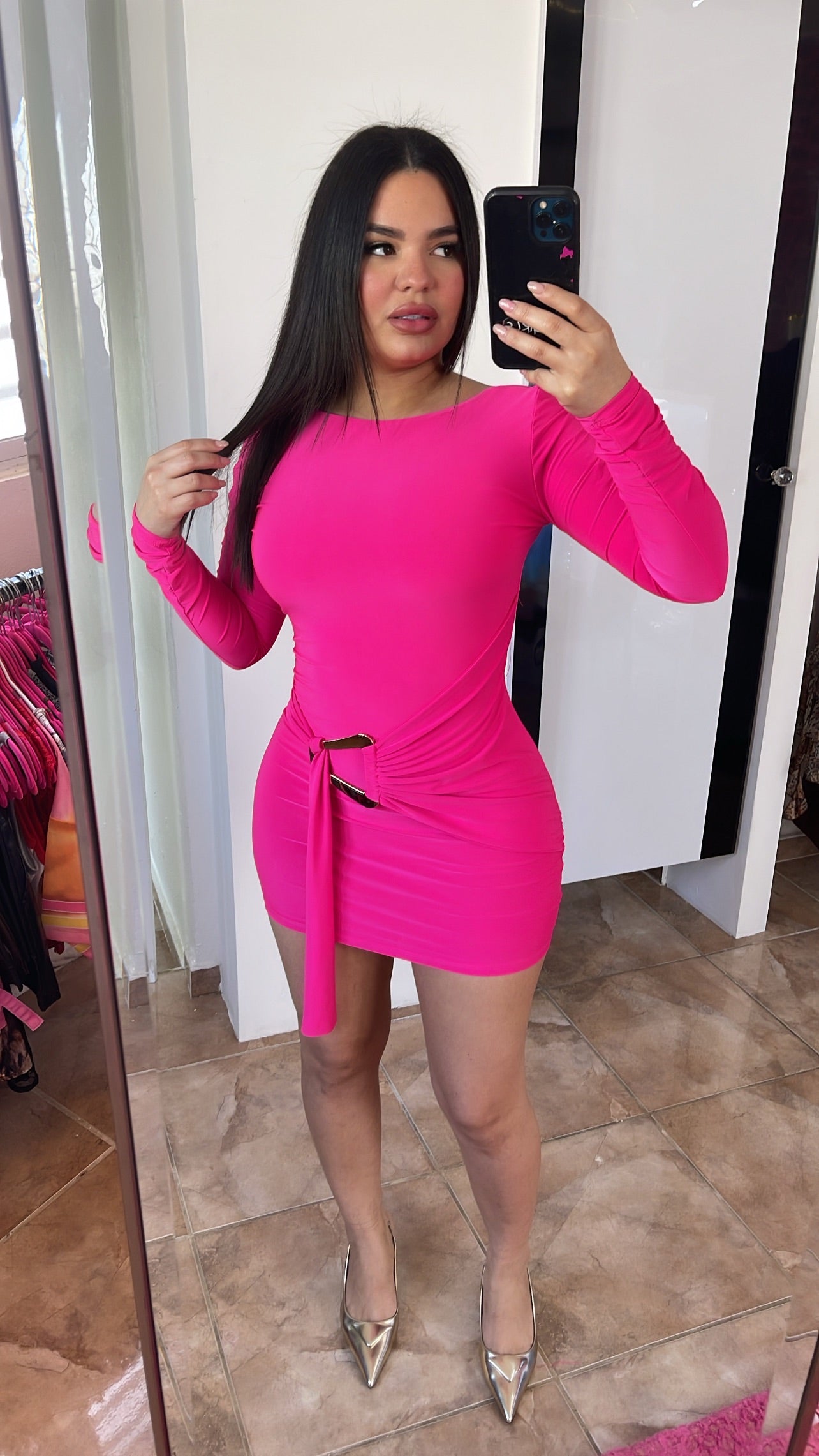 Hot Pink Dress