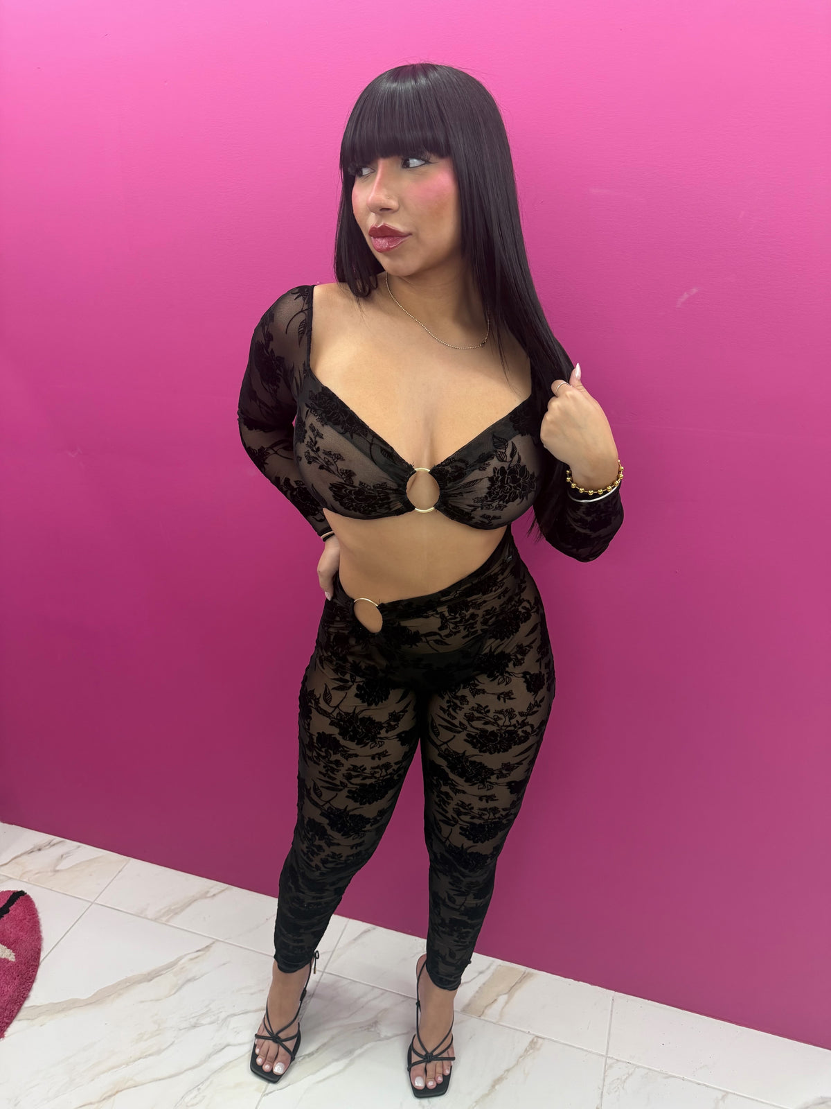 “Dark Romance” Lace Jumpsuit