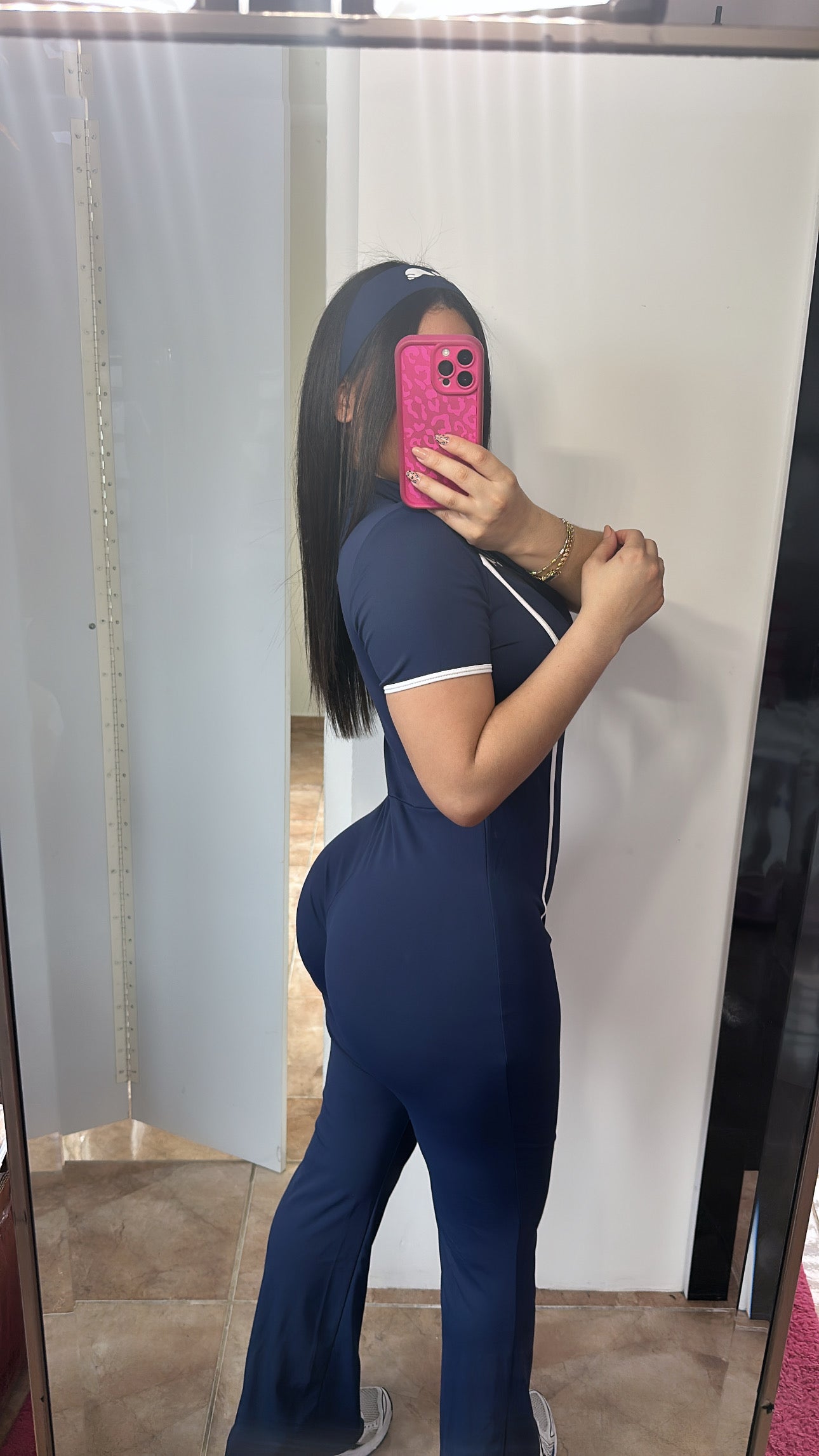 Navy Jumpsuit