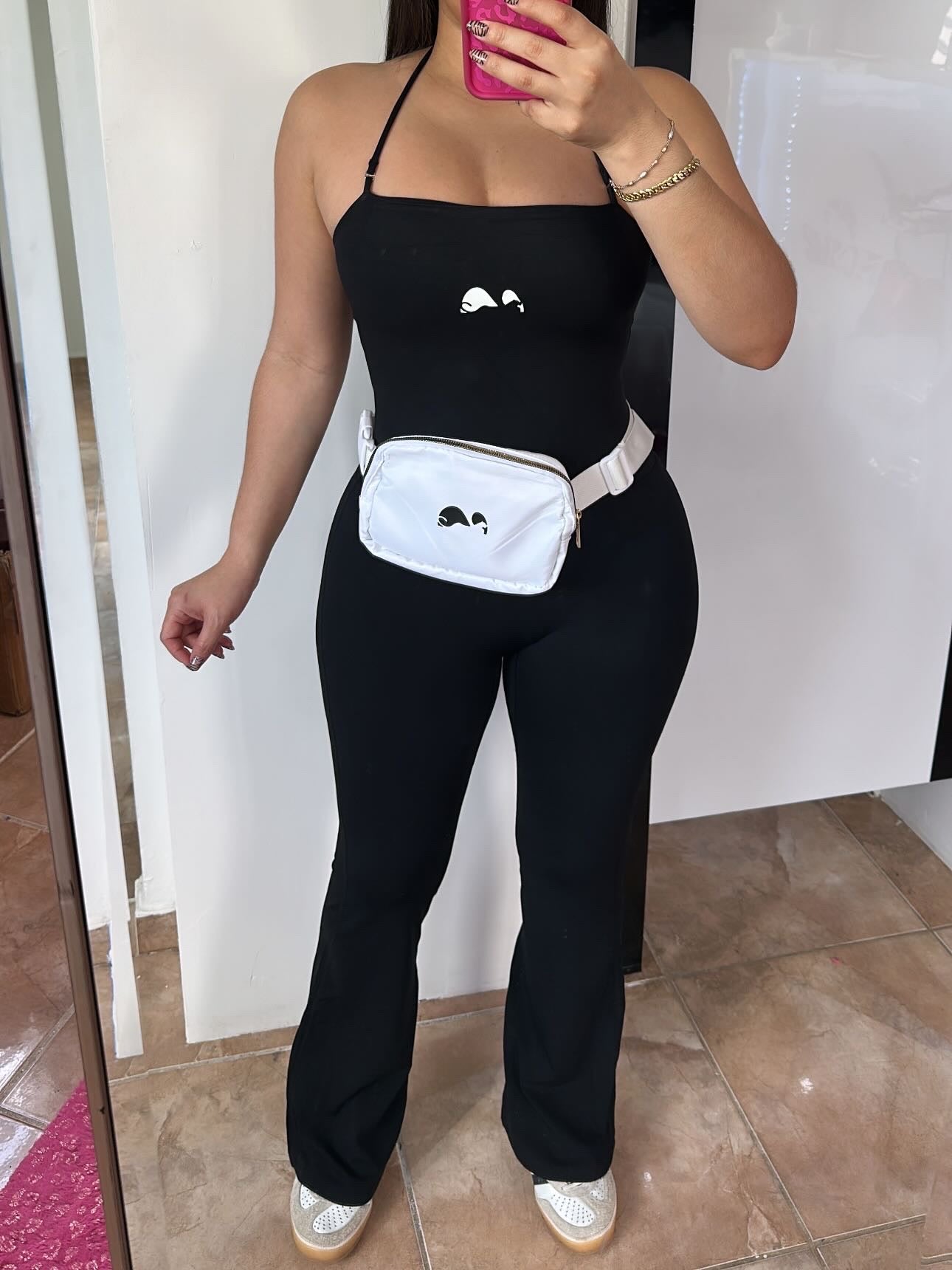Black jumpsuit