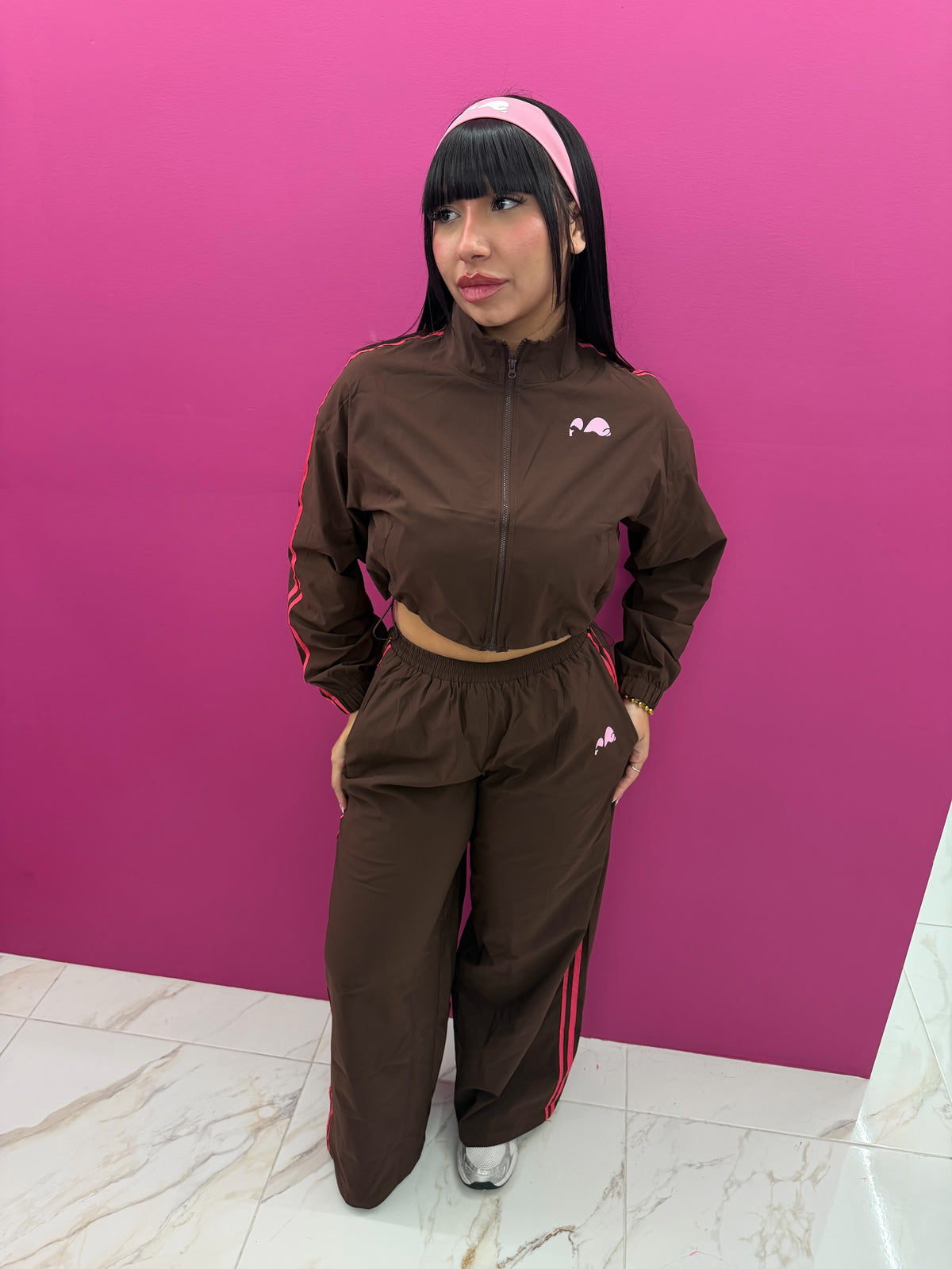 Pink Mocha Windproof Set