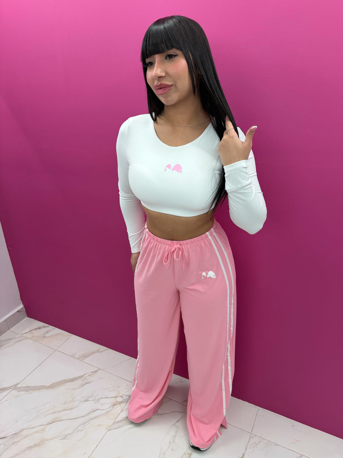 Pinkish Track Pants