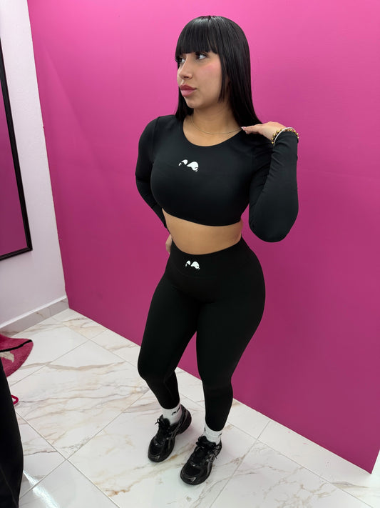 Black Slim Leggings