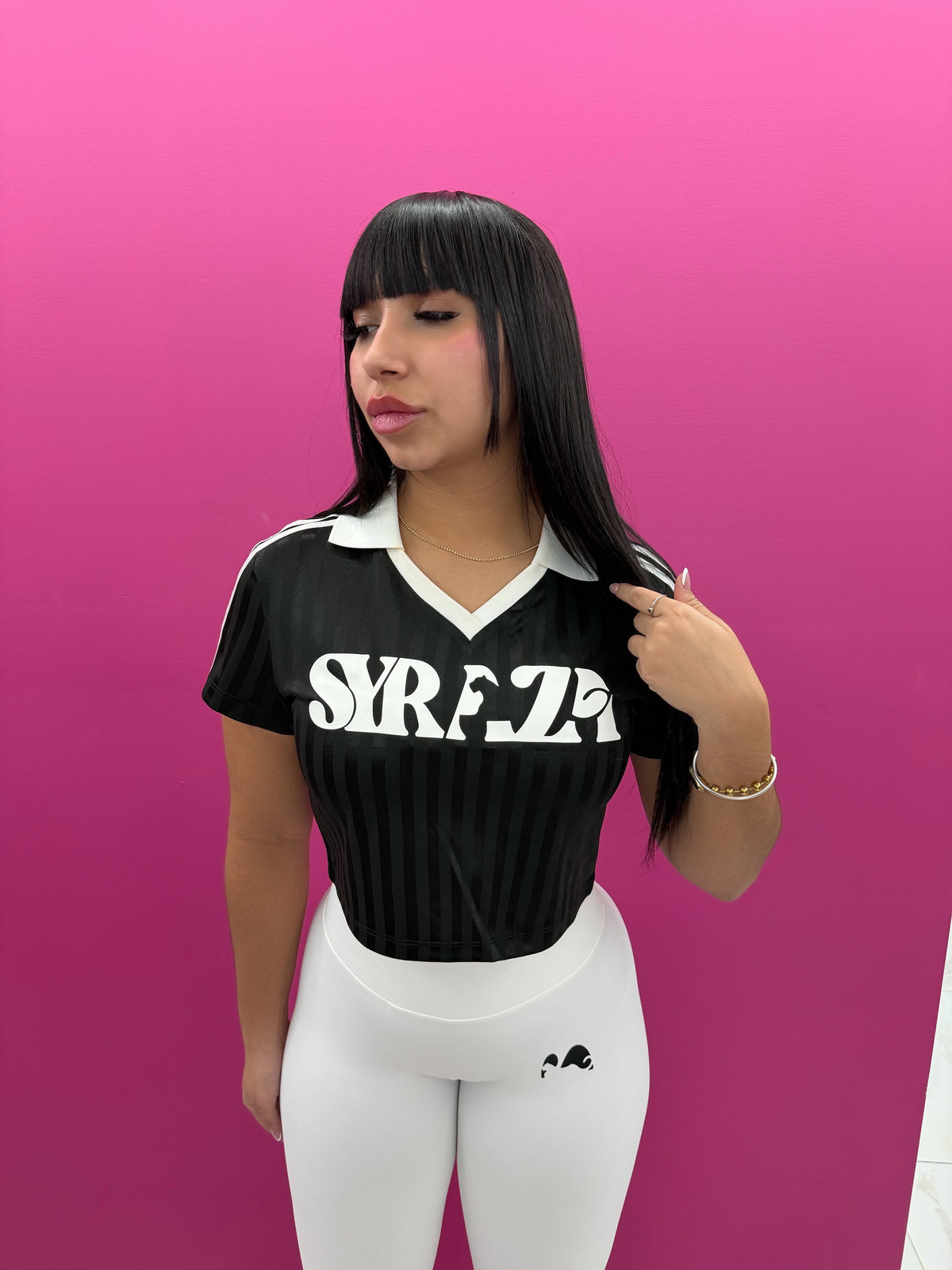 Black & White Jersey