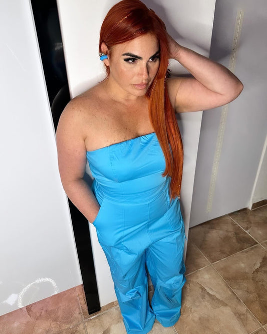 Aqua Jumpsuit